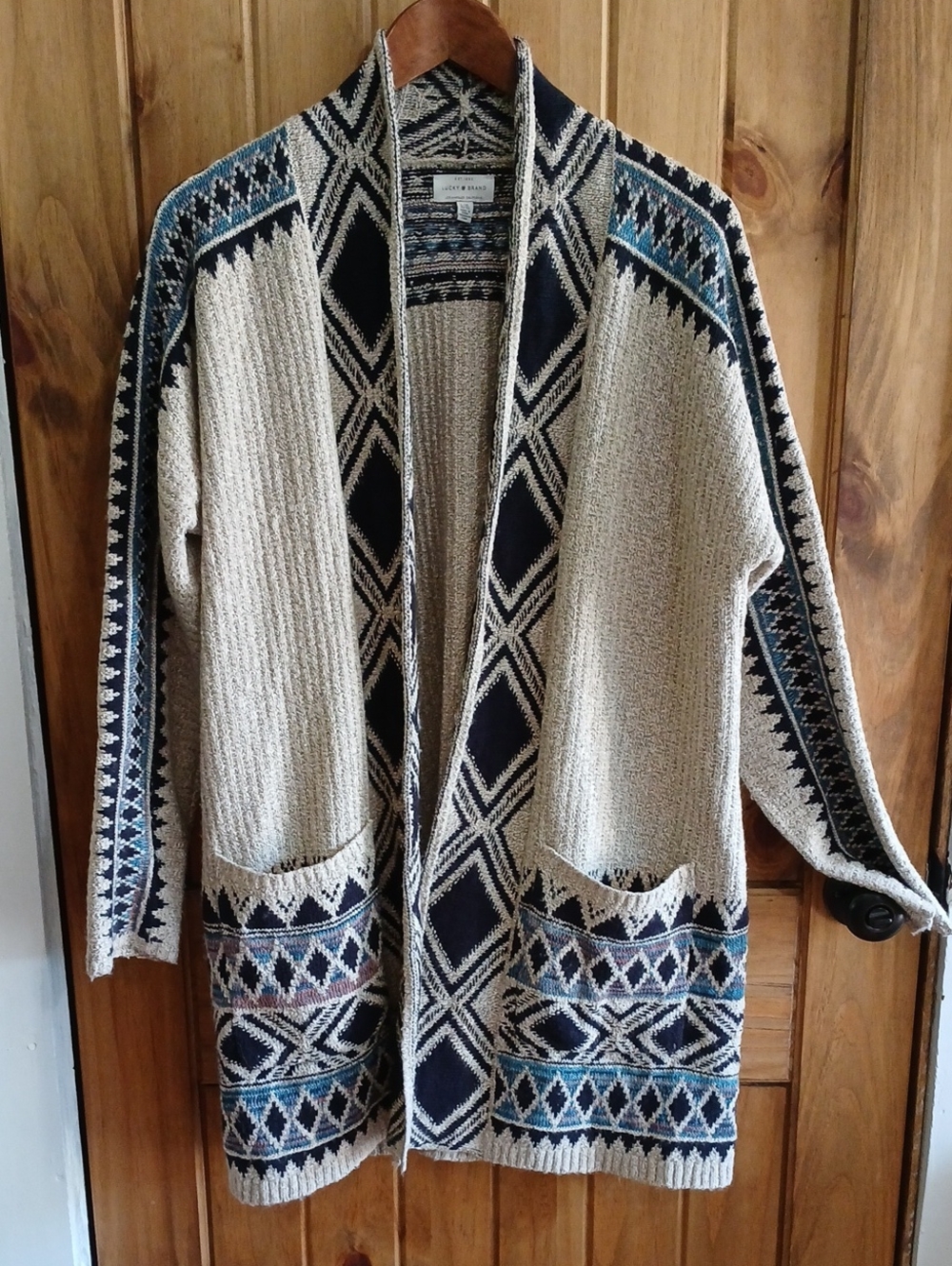 Lucky Brand Open Front Cardigan Sweater - L/XL